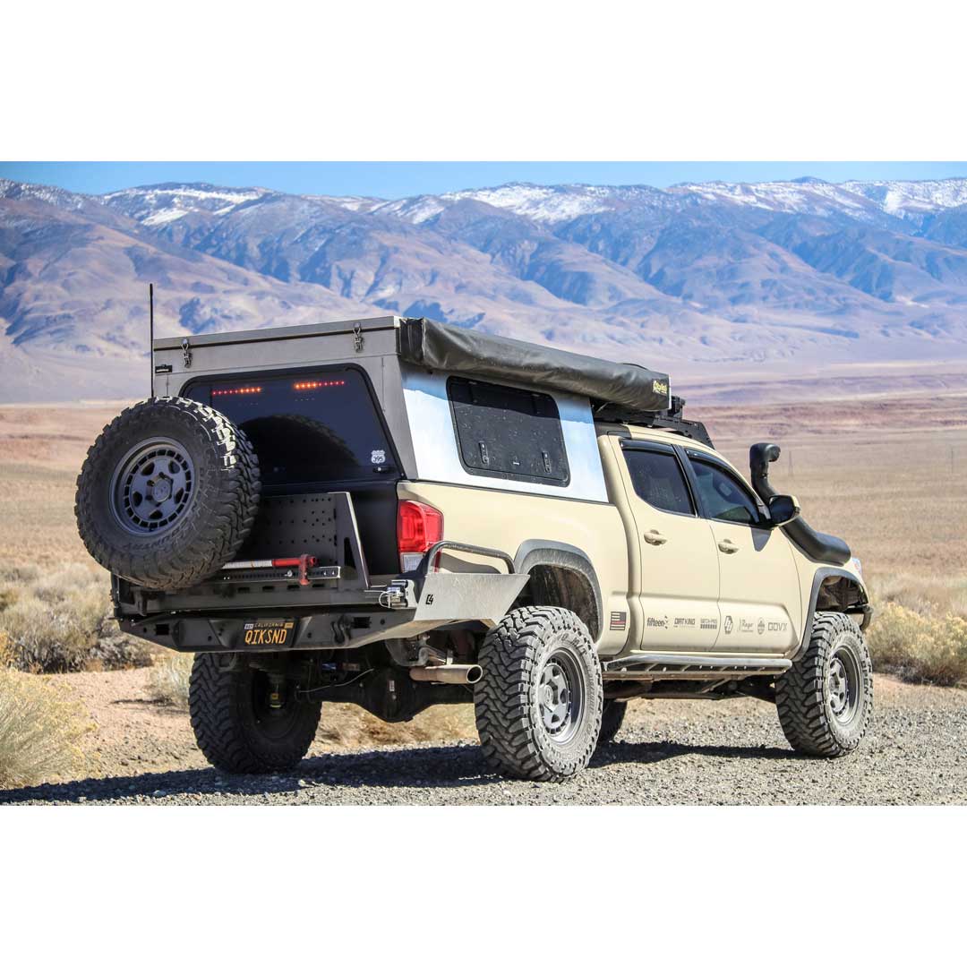 C4 Fabrication - Overland Series High Clearance Rear Bumper - Toyota Tacoma (2016-2023)
