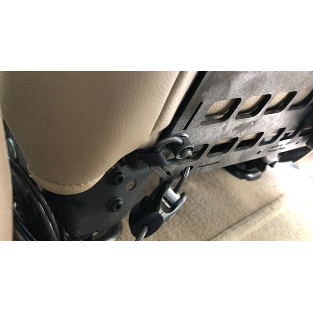 Grey Man Tactical - Vehicle Locking Rifle Rack - Raptor Picatinny Mount™ + 15.25 x 25 RMP™