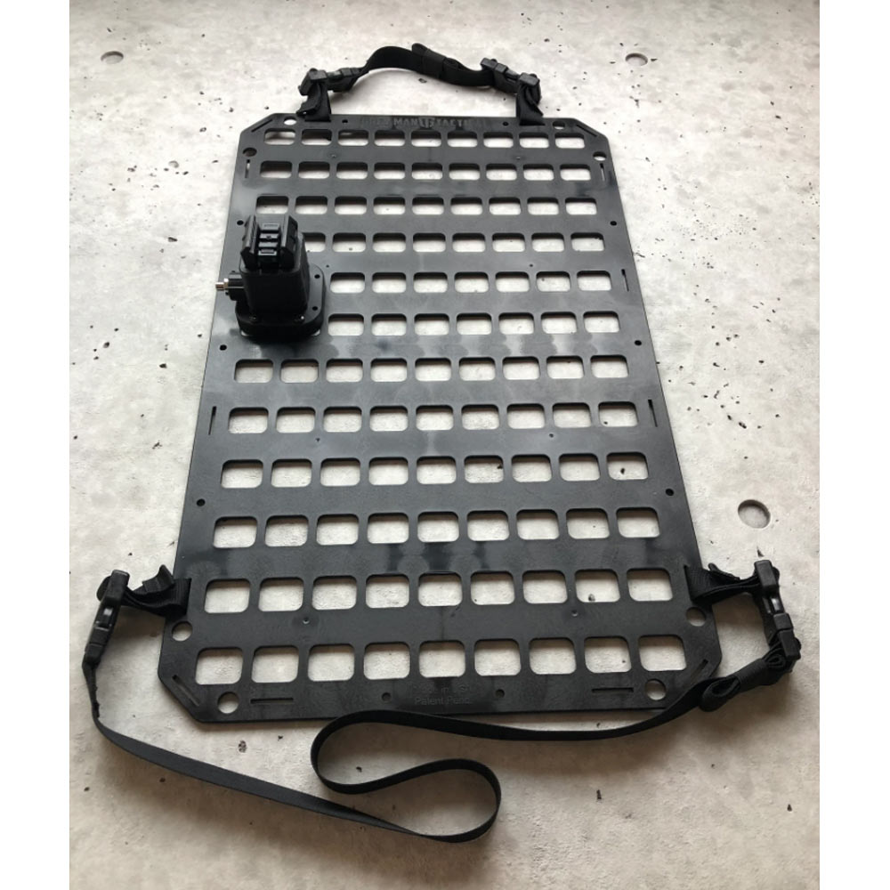 Grey Man Tactical - Vehicle Locking Rifle Rack - Raptor Picatinny Mount™ + 15.25 x 25 RMP™