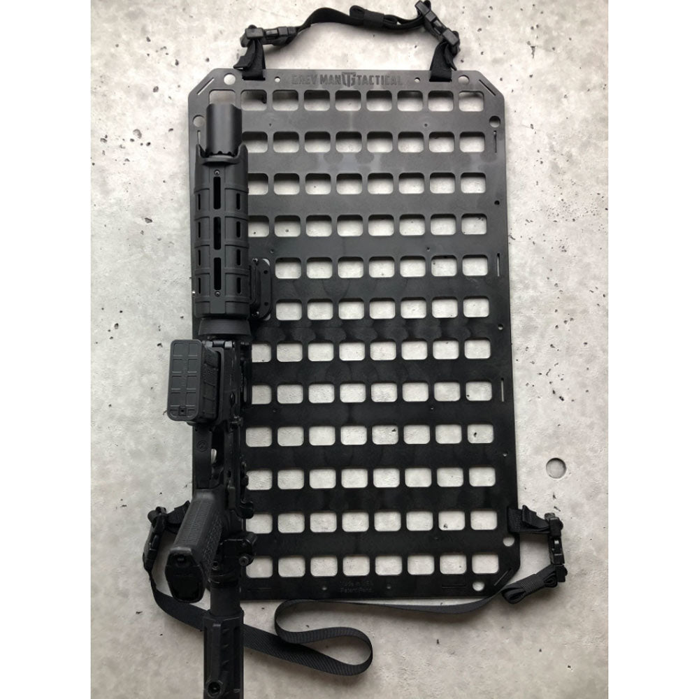Grey Man Tactical - Vehicle Locking Rifle Rack - Raptor Picatinny Mount™ + 15.25 x 25 RMP™