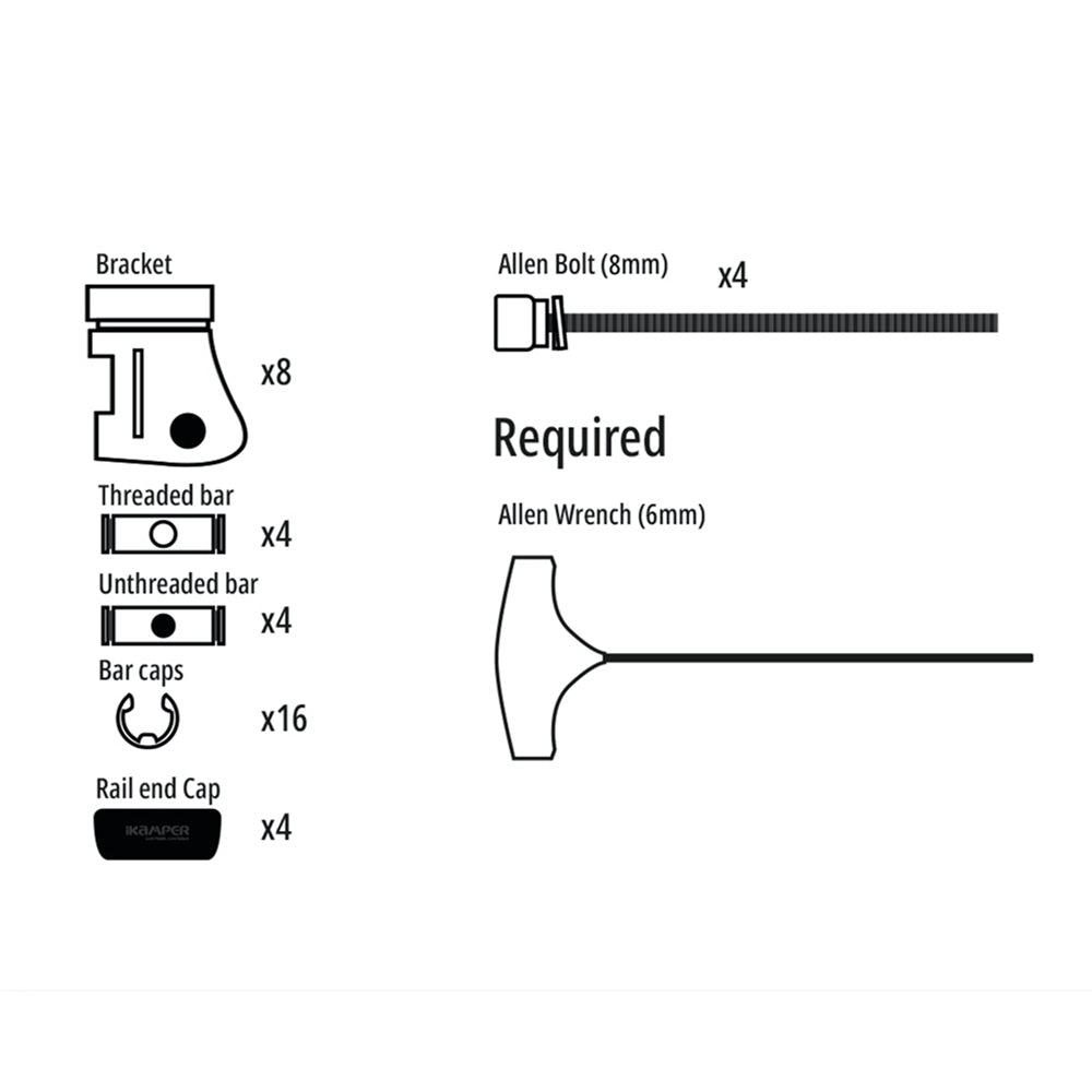 iKamper - Mounting Brackets 2.0