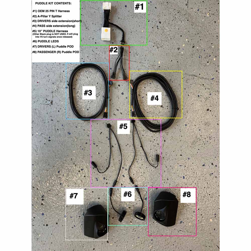 ME-SO Customs - Puddle Pods - Toyota Tacoma (2016-2023)