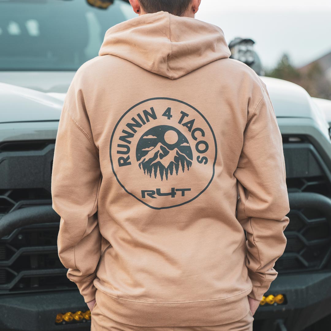 R4T - Hoodie Circle R4T Logo - Sand