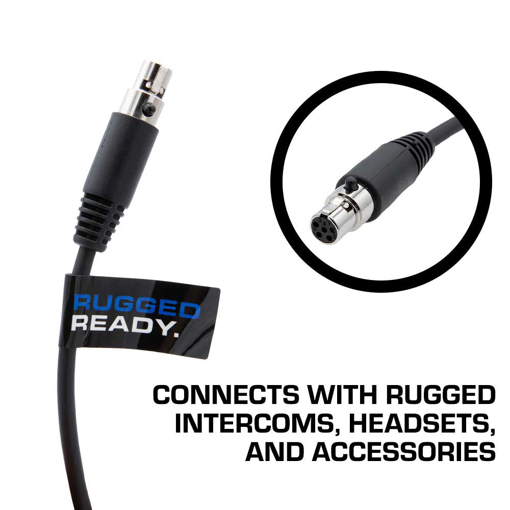 Rugged Radios - Radio Kit Lite - GMR25 Waterproof GMRS Mobile Radio with Stealth Antenna