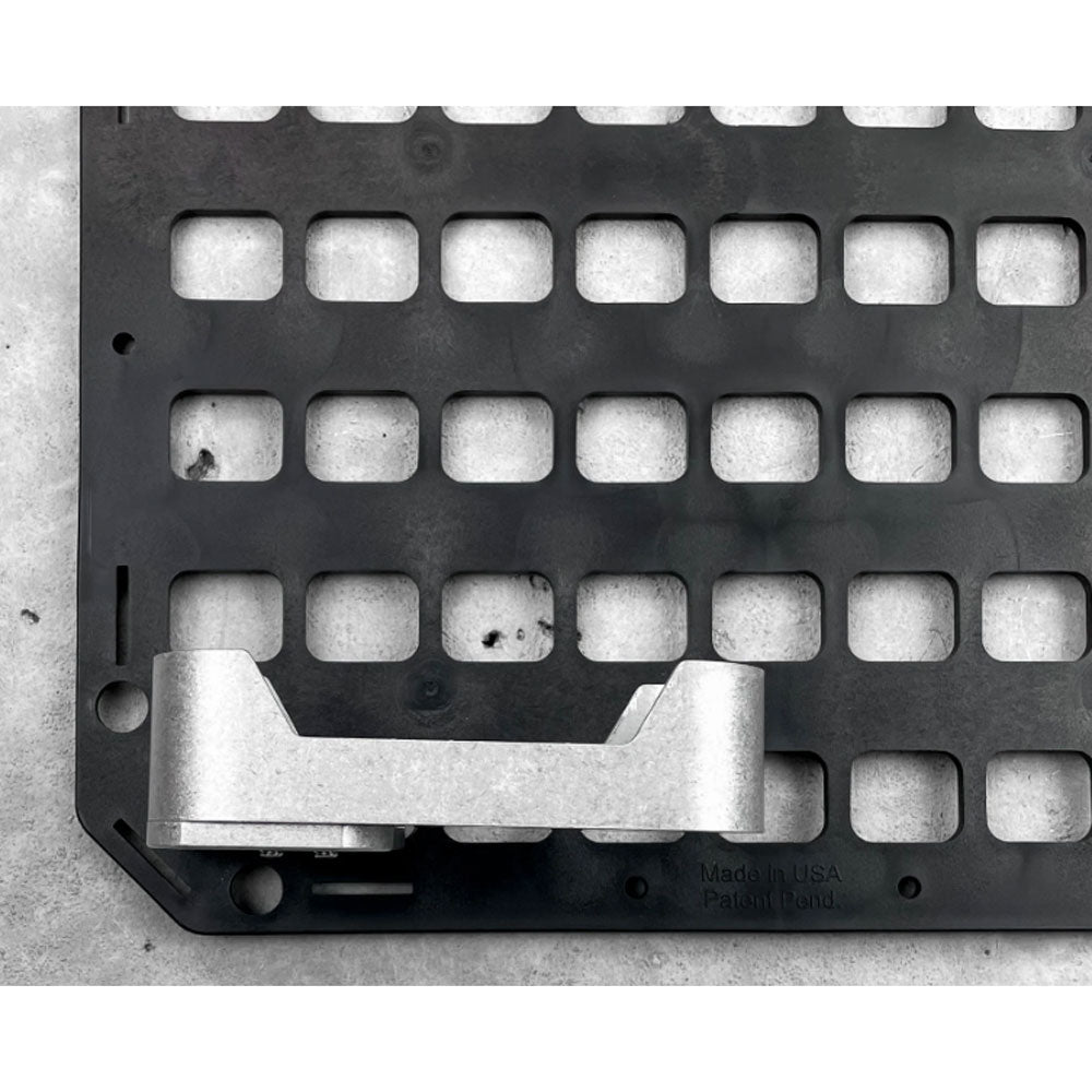 Grey Man Tactical - Vehicle Rifle Rack - Buttstock Cup Kit + Rubber Clamp + 15.25 x 25 RMP™