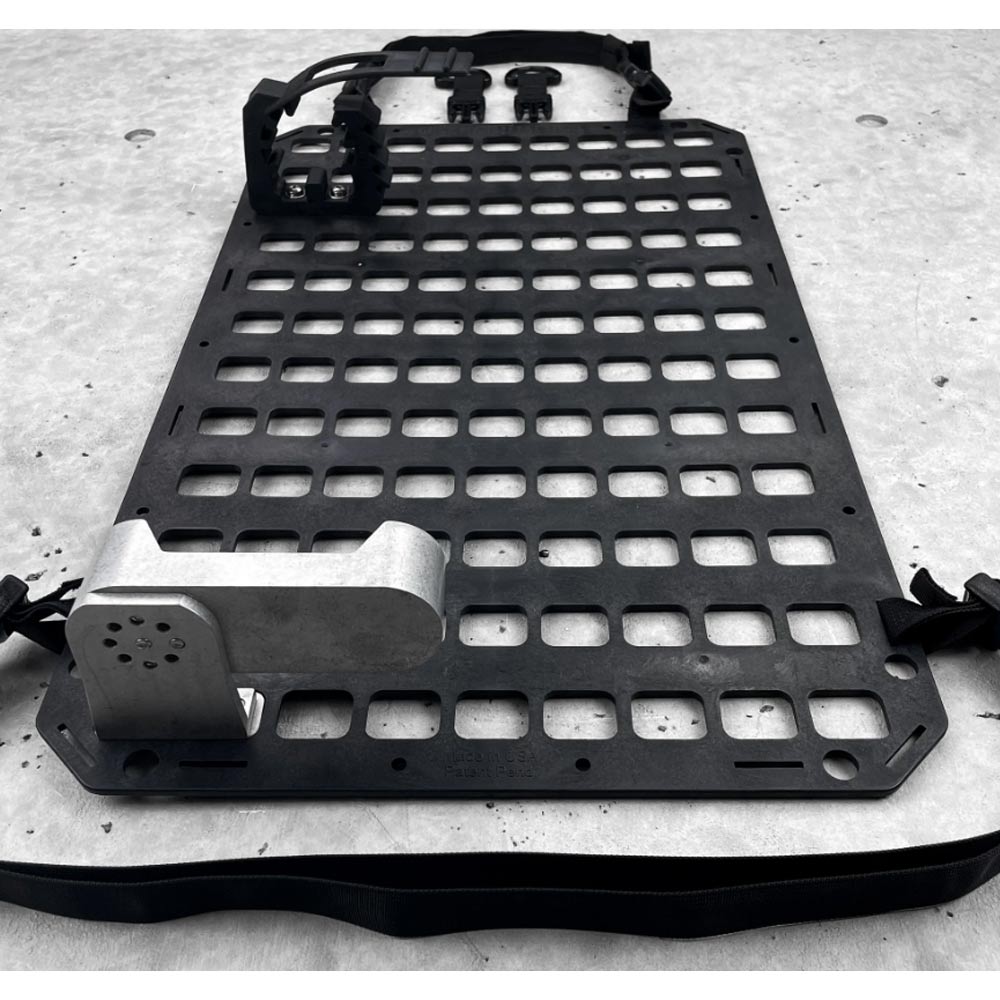 Grey Man Tactical - Vehicle Rifle Rack - Buttstock Cup Kit + Rubber Clamp + 15.25 x 25 RMP™