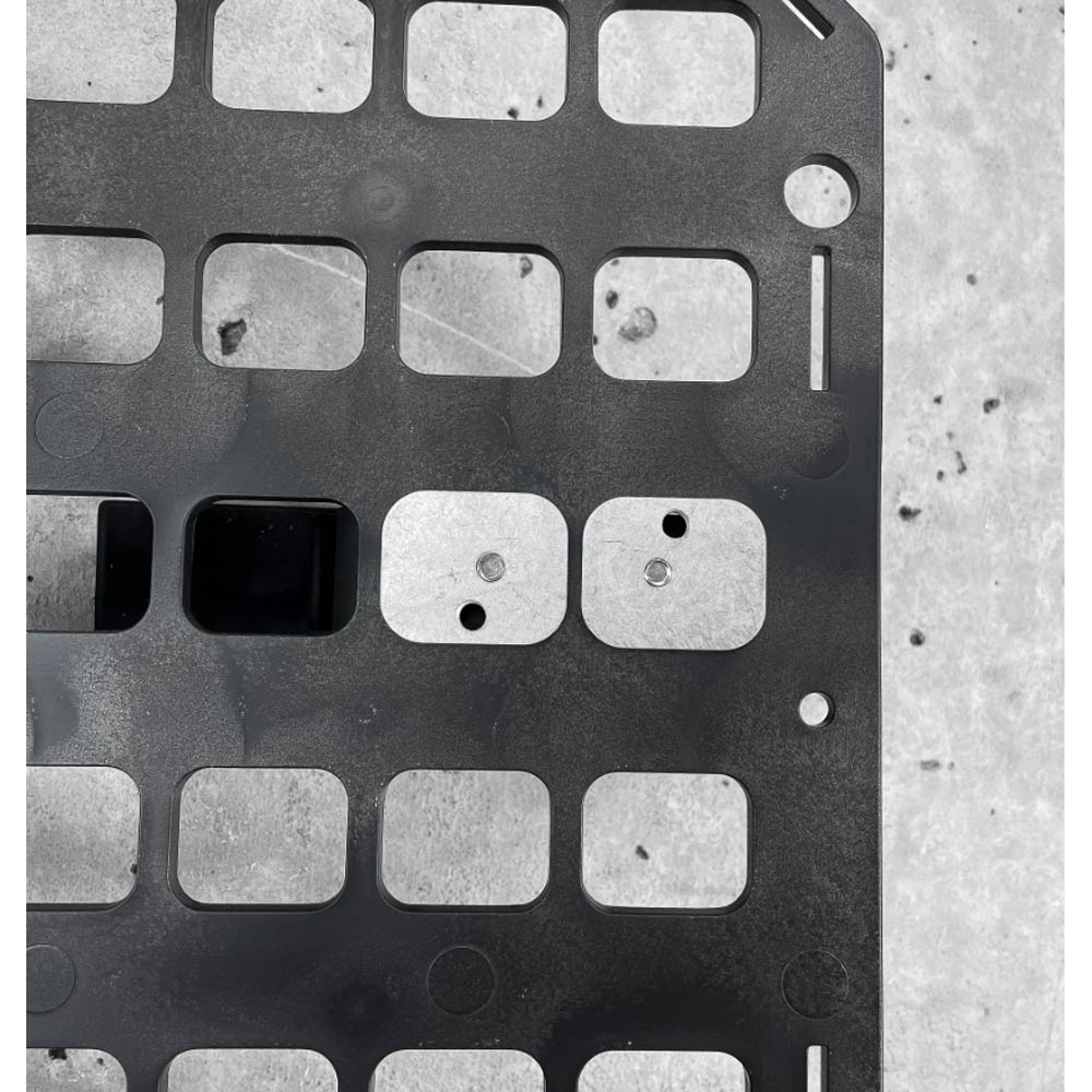 Grey Man Tactical - Vehicle Rifle Rack - Buttstock Cup Kit + Rubber Clamp + 15.25 x 25 RMP™