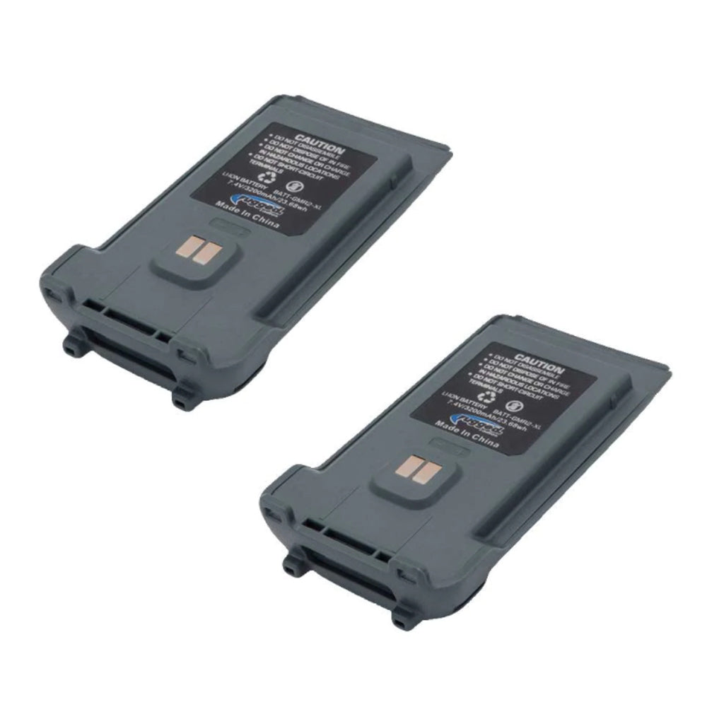 Rugged Radios - Adventure Pack - GMR2 PLUS - GMRS / FRS Two Way Handheld Radios with Accessories