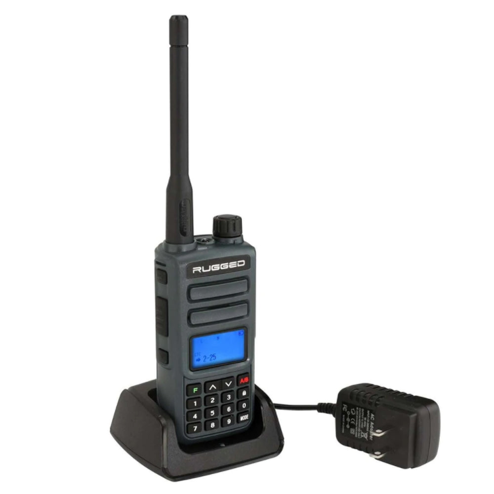 Rugged Radios - Adventure Pack - GMR2 PLUS - GMRS / FRS Two Way Handheld Radios with Accessories