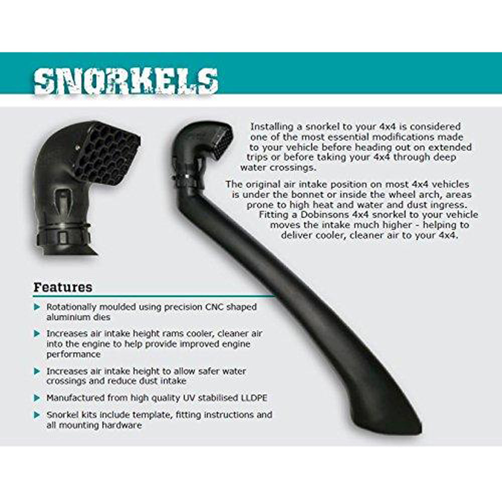 Dobinsons - 4x4 Snorkel Kit 4.0L V6 (SN59-3467) - Toyota 4Runner (2010-2022)