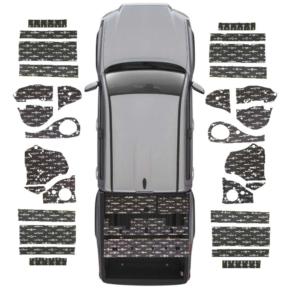 2010-2024 Camaro Blockit quick & Quiet Sound Deadening Pre Cut Mat