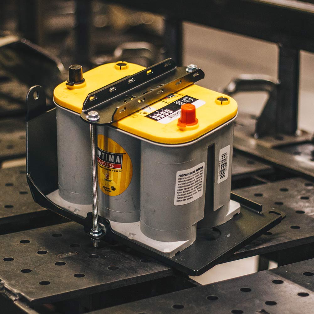 C4 Fabrication - Spare Battery Tray, Passenger Side - Toyota FJ Cruiser (2010+)