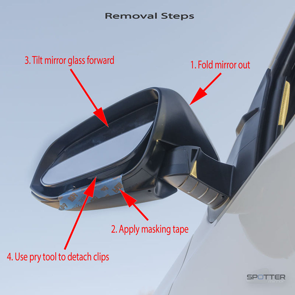 Spotter Mirror - Toyota Tacoma (2016-2023), 4Runner (2014-2023)