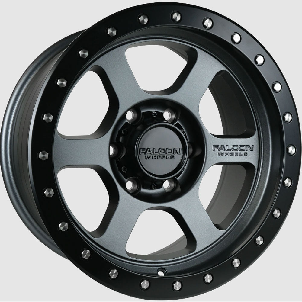 Falcon Wheels - T1 - Matte Gunmetal