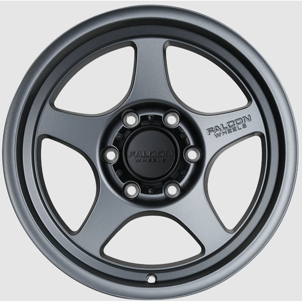 Falcon Wheels - T2 - Matte Gunmetal