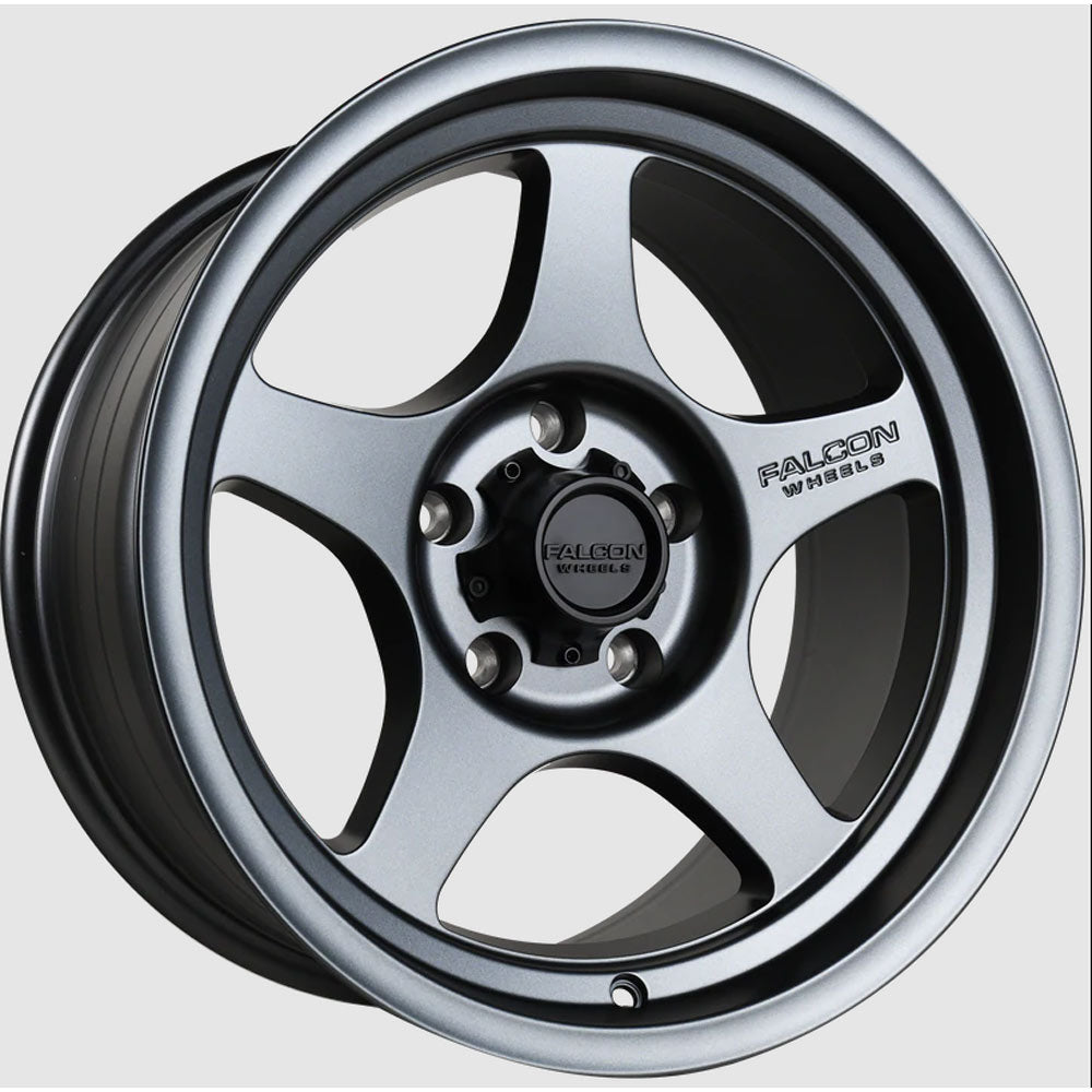 Falcon Wheels - T2 - Matte Gunmetal