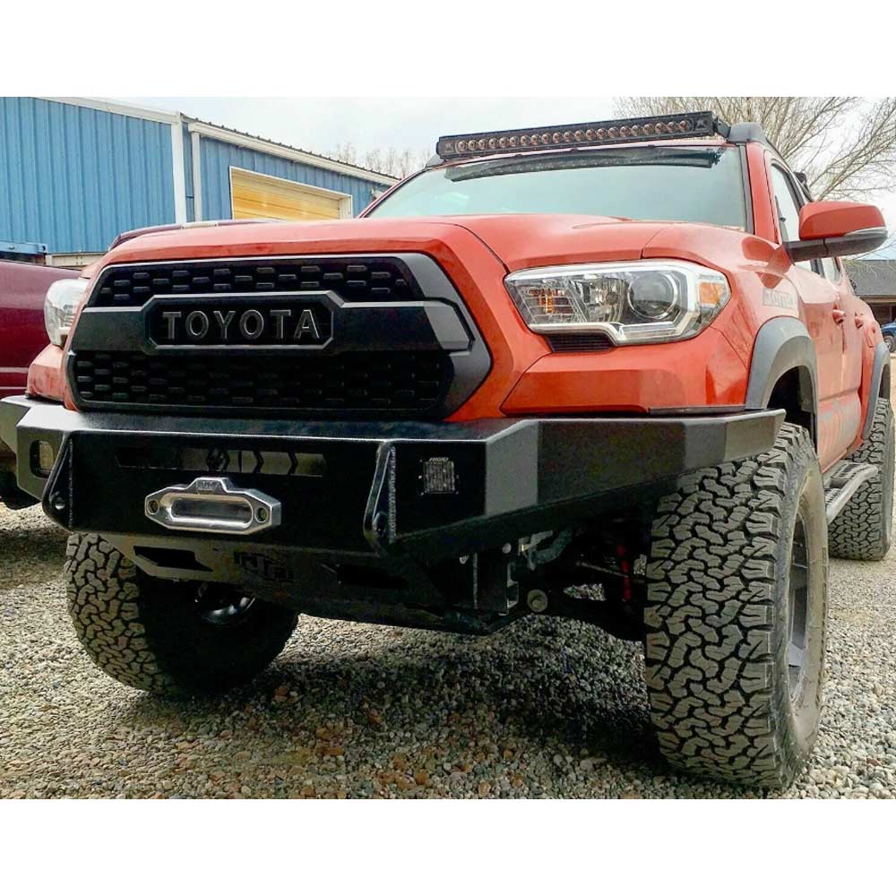 Hefty Fabworks - Aluminum Front Bumper - Toyota Tacoma (2016+)