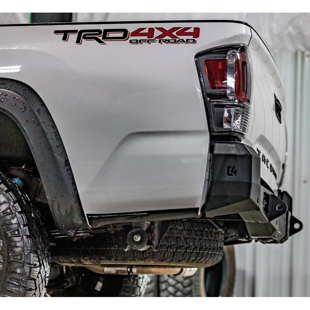 C4 Fabrication - Overland Rear Bumper - Toyota Tacoma (2016-2023)