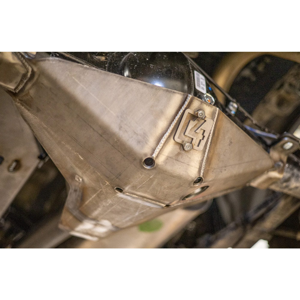C4 Fabrication - Rear Differential Skid Plate - Toyota Tacoma (2016-2023)