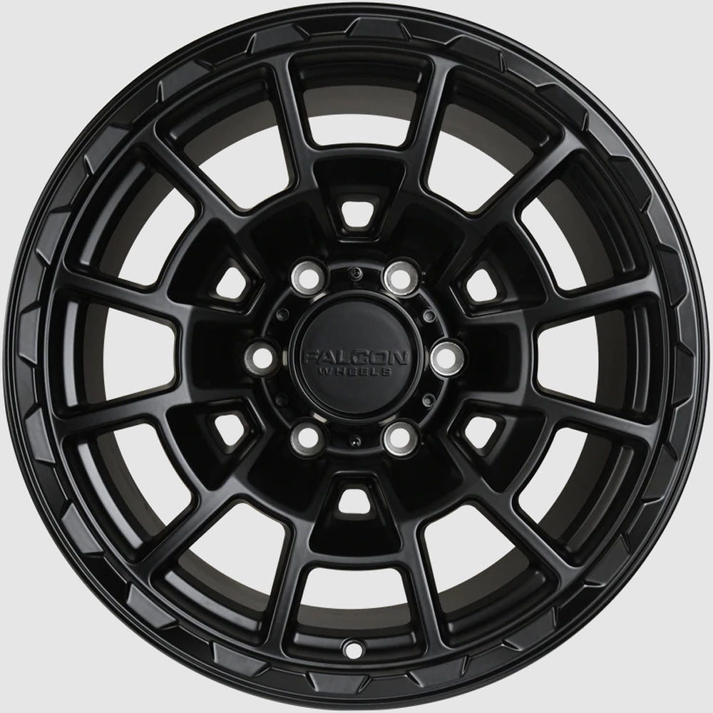 Falcon Wheels - T4 Spyder - Matte Black