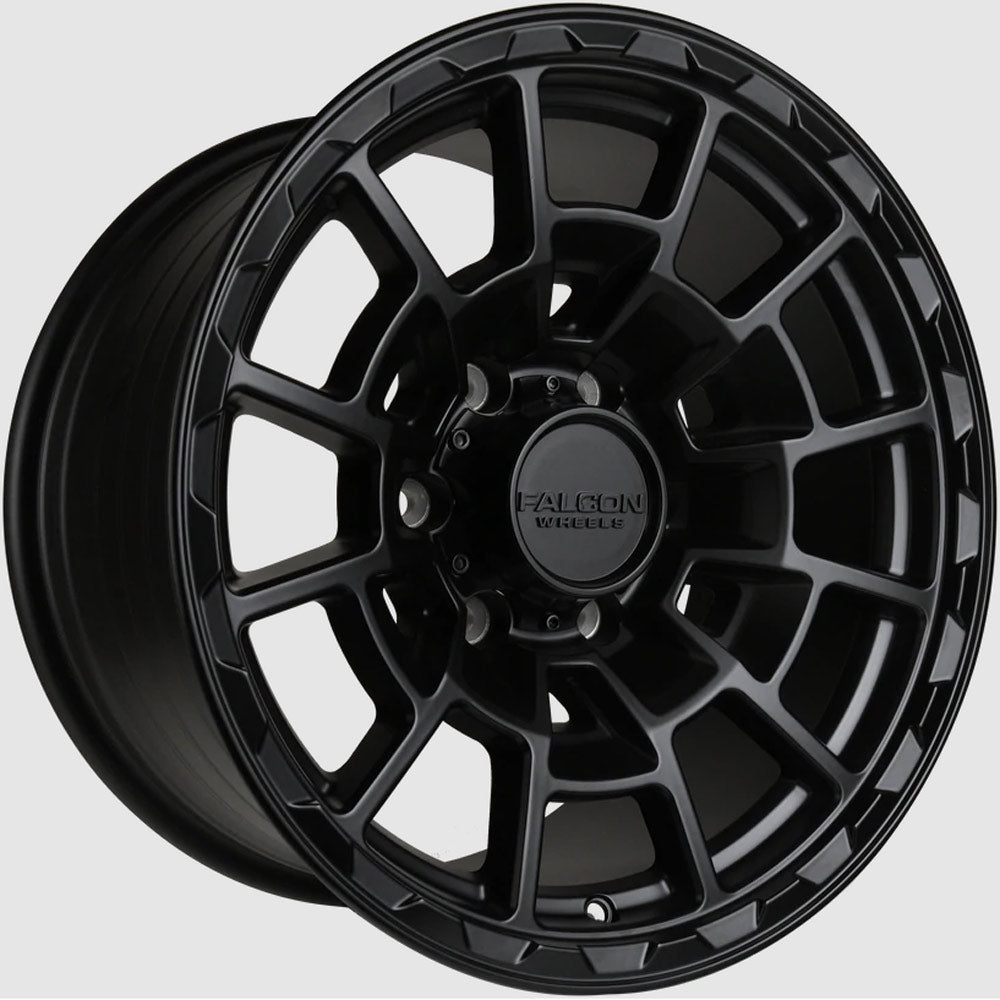 Falcon Wheels - T4 Spyder - Matte Black