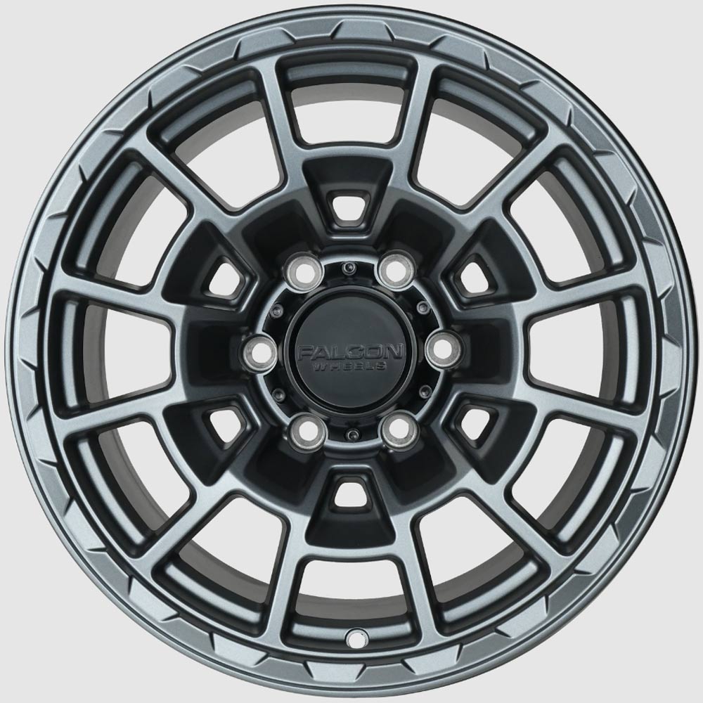 Falcon Wheels - T4 - Matte Gunmetal