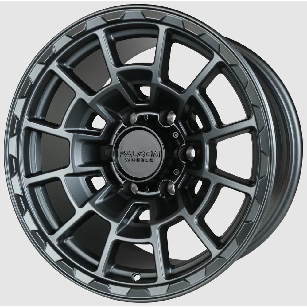 Falcon Wheels - T4 - Matte Gunmetal