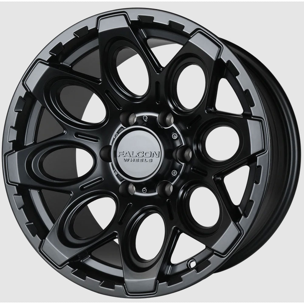 Falcon Wheels - T6 Diablo - Matte Black