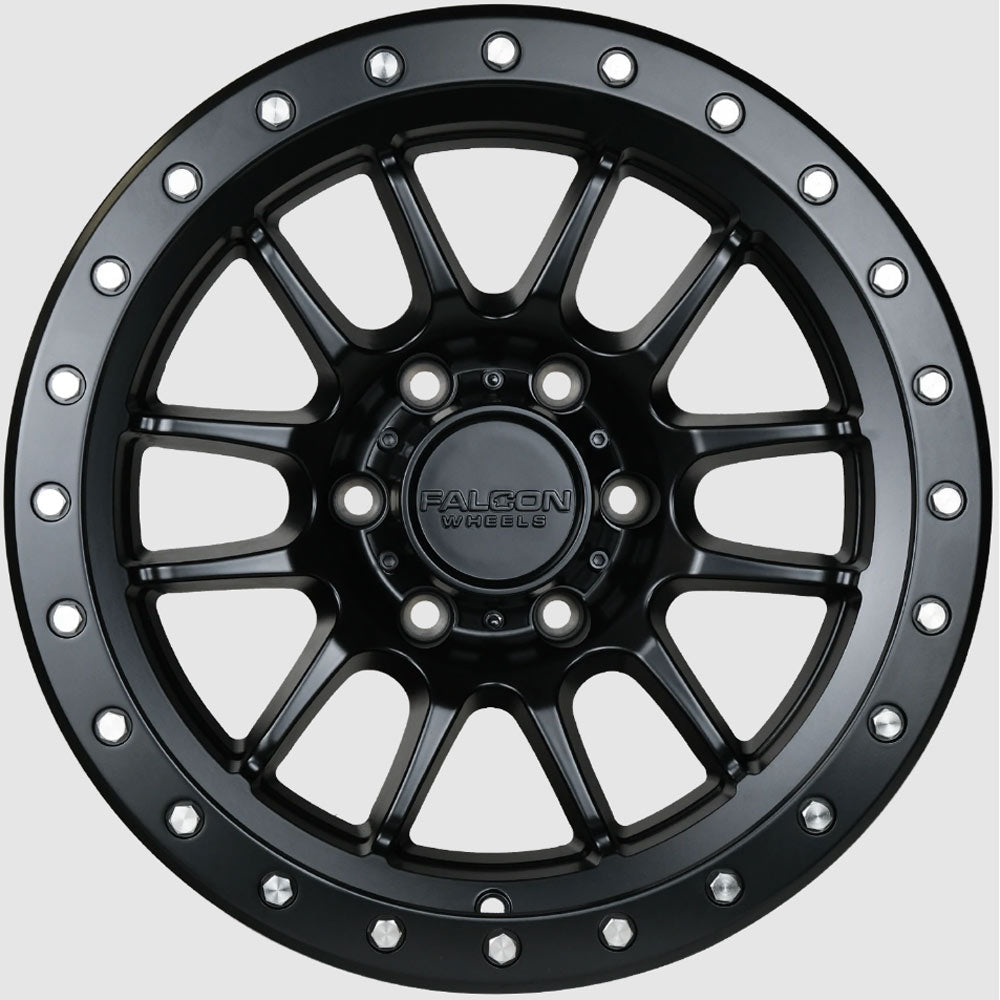 Falcon Wheels - T7 - Matte Black