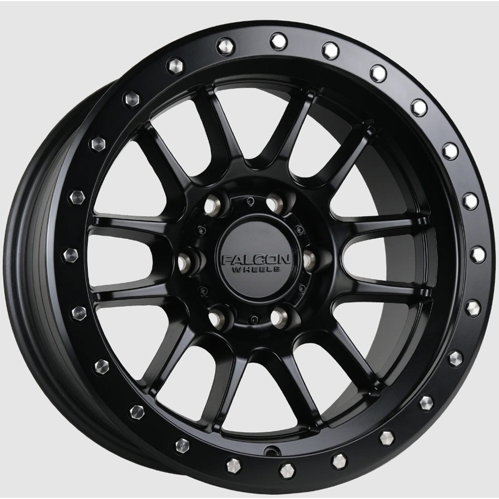 Falcon Wheels - T7 - Matte Black