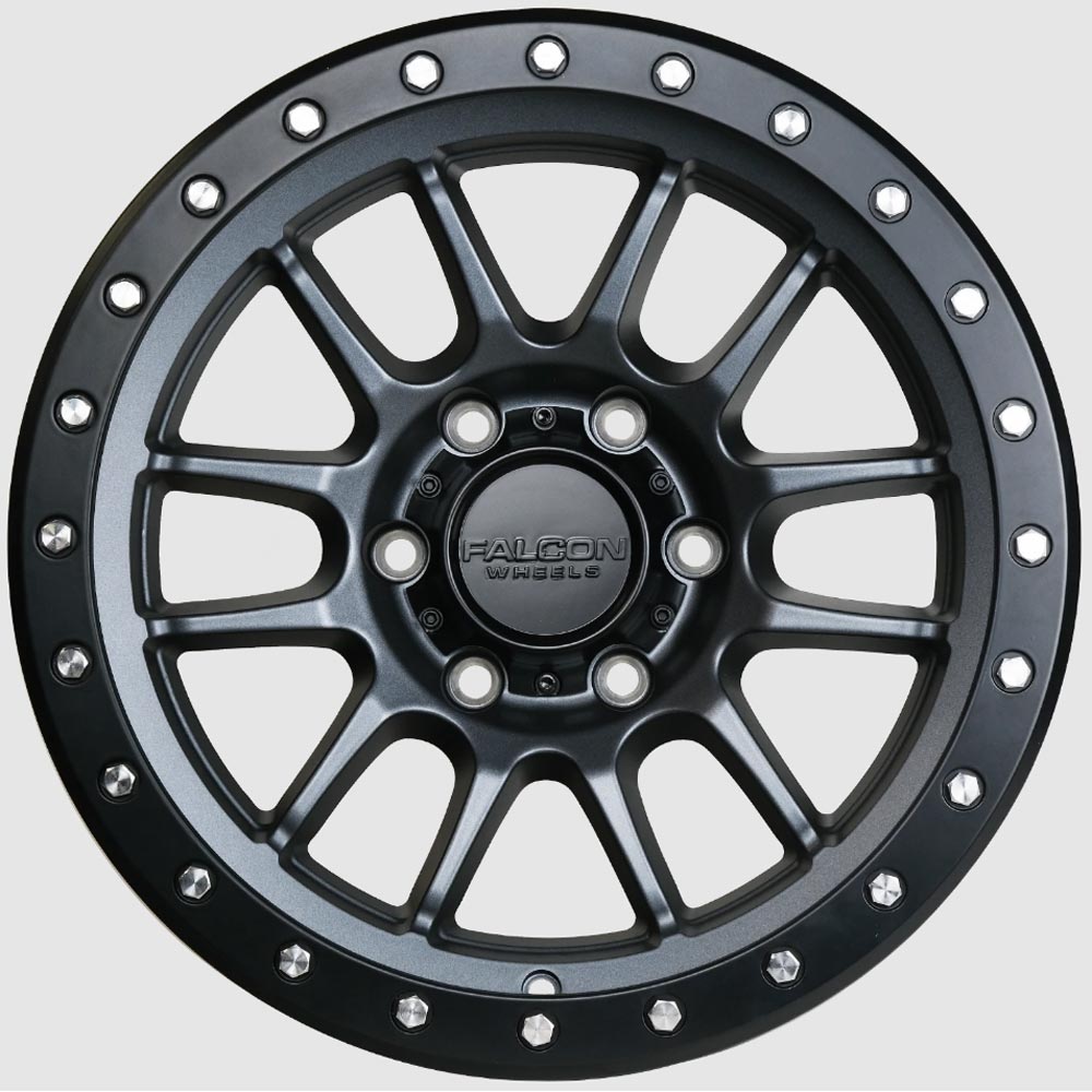 Falcon Wheels - T7 - Matte Gunmetal