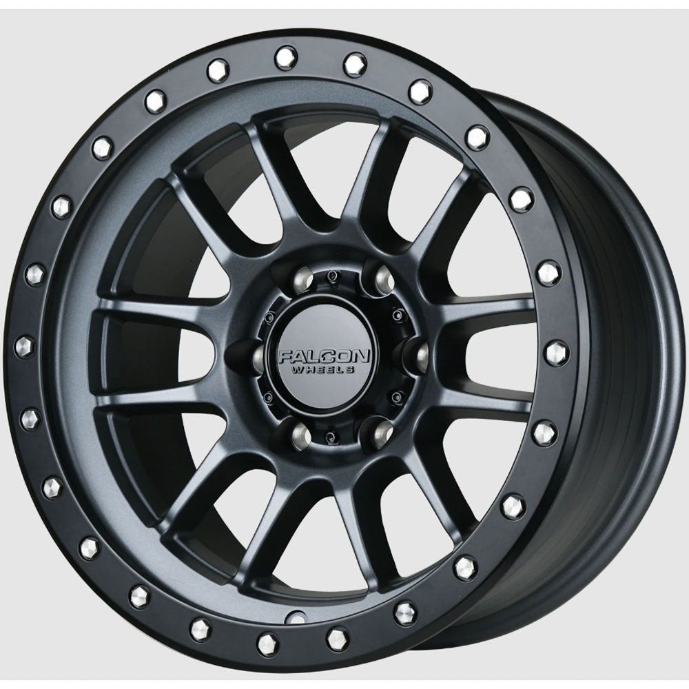 Falcon Wheels - T7 - Matte Gunmetal