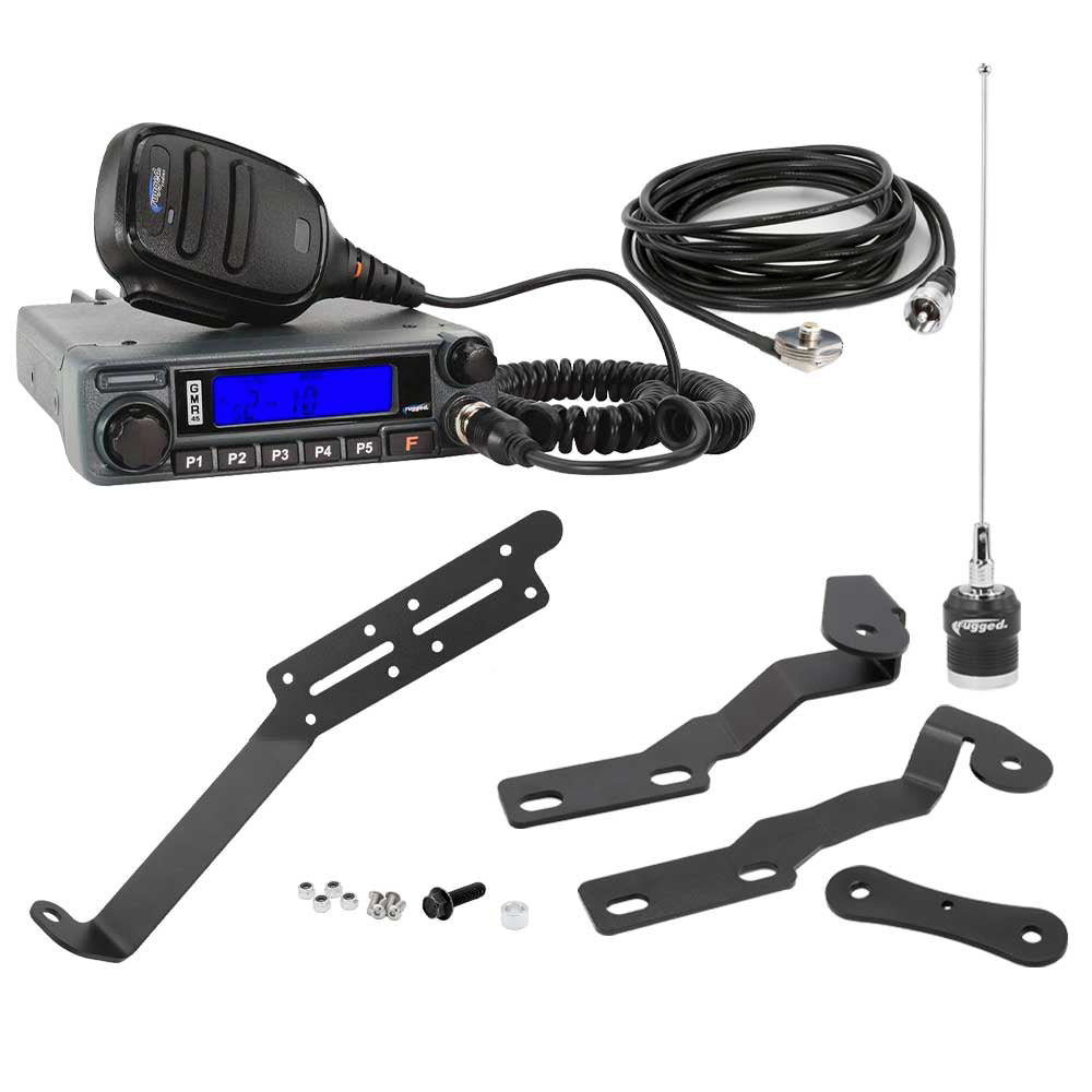 Rugged Radios - TK3 Toyota Radio Kit - with GMR45 Power House Mobile Radio for Tacoma, 4Runner, Tundra, Lexus