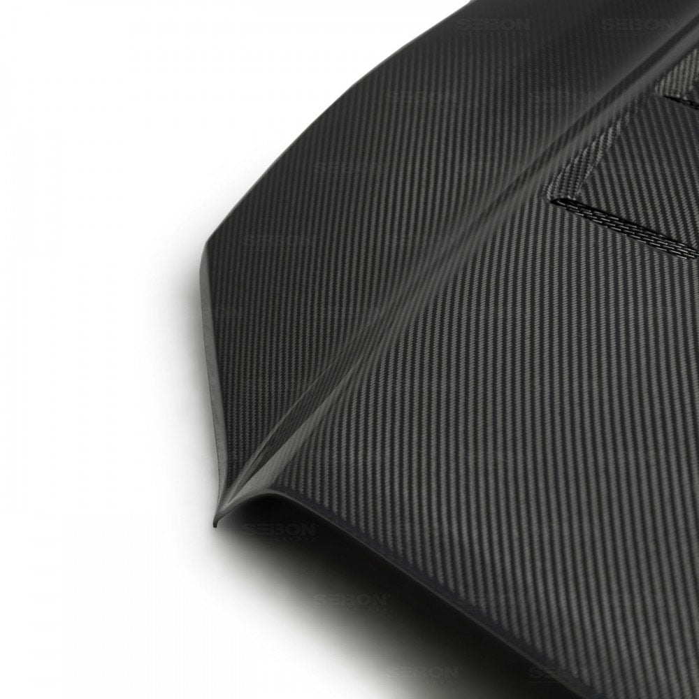 TS-Style Carbon Fiber Hood - Toyota Tacoma (2016-2021)