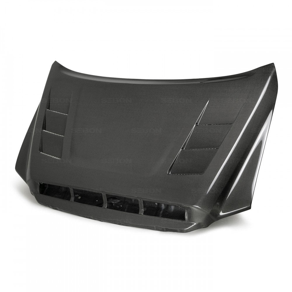 TS-Style Carbon Fiber Hood - Toyota Tundra (2014-2021)