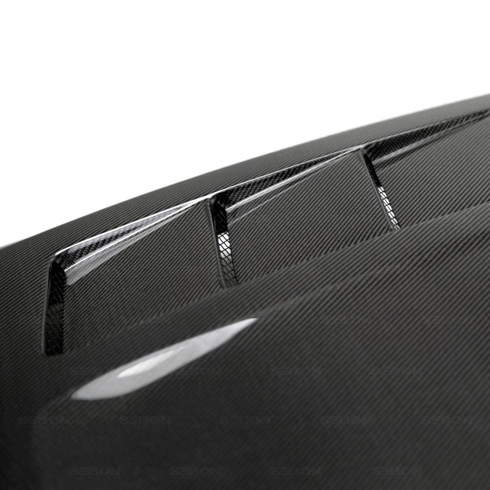 TS-Style Carbon Fiber Hood - Toyota Tundra (2014-2021)