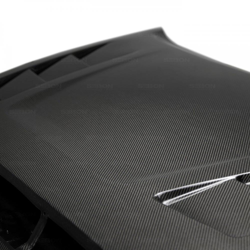 TS-Style Carbon Fiber Hood - Toyota Tundra (2014-2021)