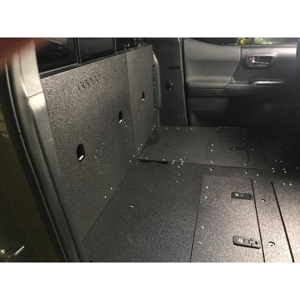 Goose Gear - Second Row Seat Delete Plate System - Toyota Tacoma (2005-2023)