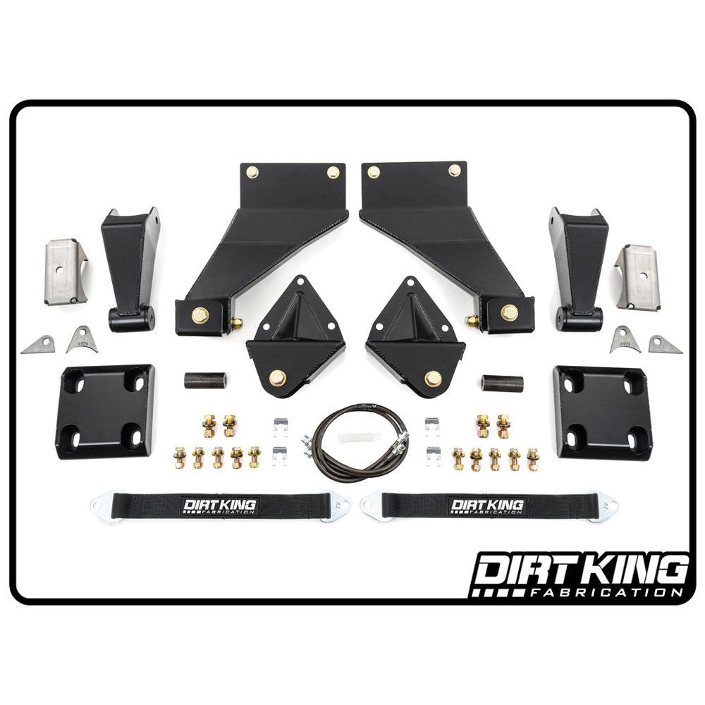 Dirt King Fabrication - Long Travel Spring Under Kit - Toyota Tacoma (2005-2023)