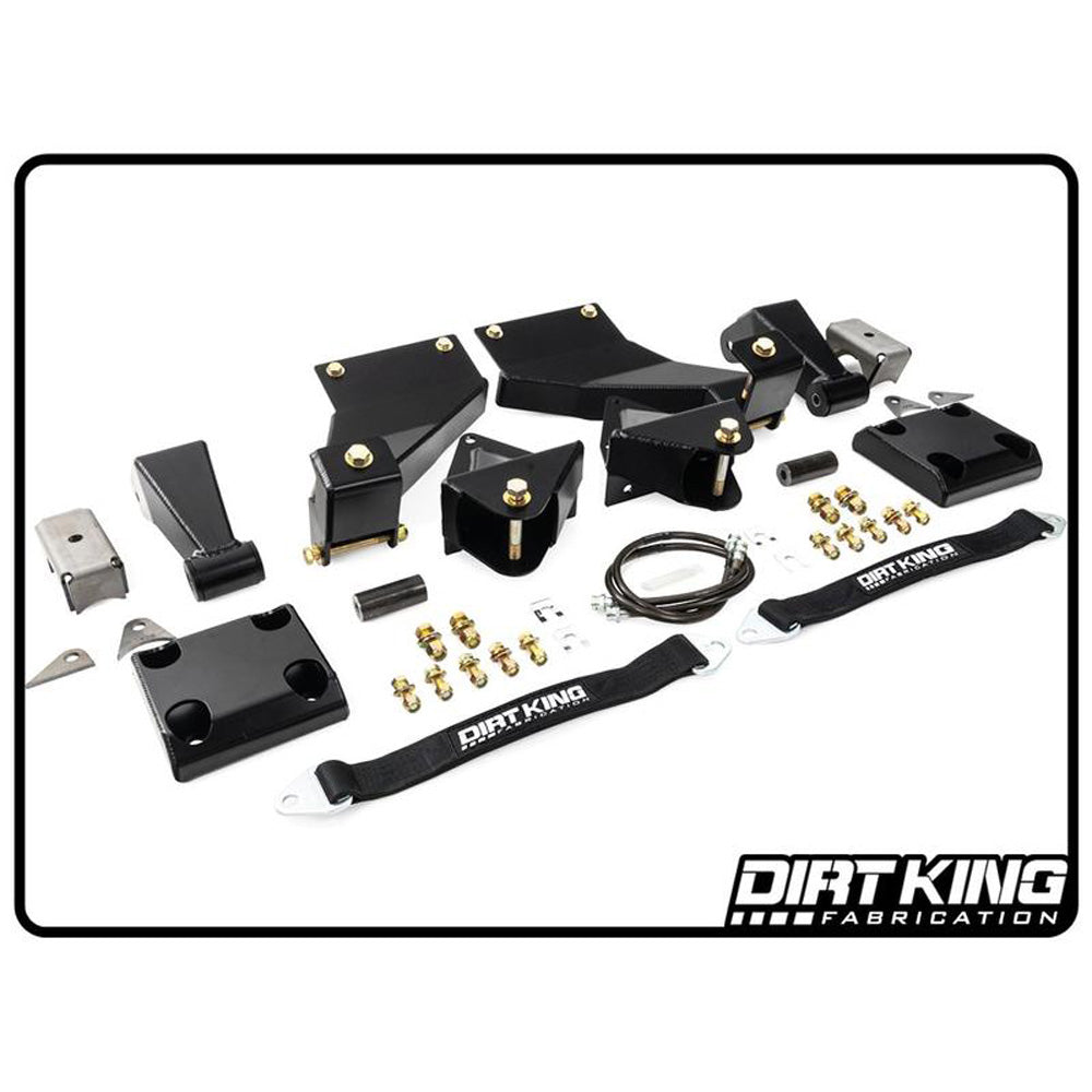 Dirt King Fabrication - Long Travel Spring Under Kit - Toyota Tacoma (2005-2023)