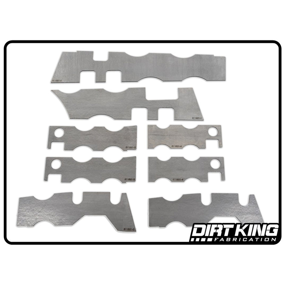 Dirt King Fabrication - Rear Frame Plate Kit - Toyota Tacoma (2005-2023)