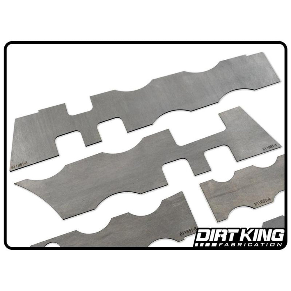 Dirt King Fabrication - Rear Frame Plate Kit - Toyota Tacoma (2005-2023)