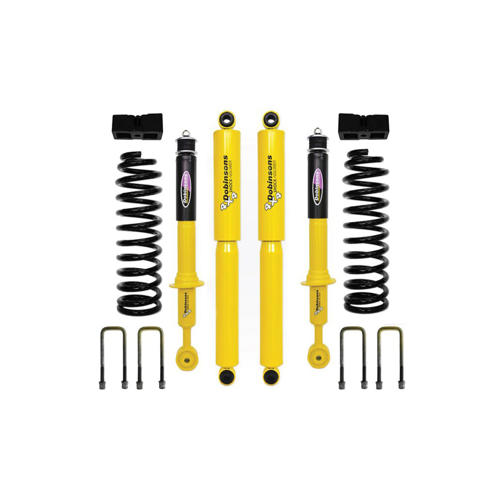 Dobinsons - 2.0" to 3.0" 4x4 Double Cab Suspension Kit with Quick Ride Rear - Toyota Tundra (2007-2021)
