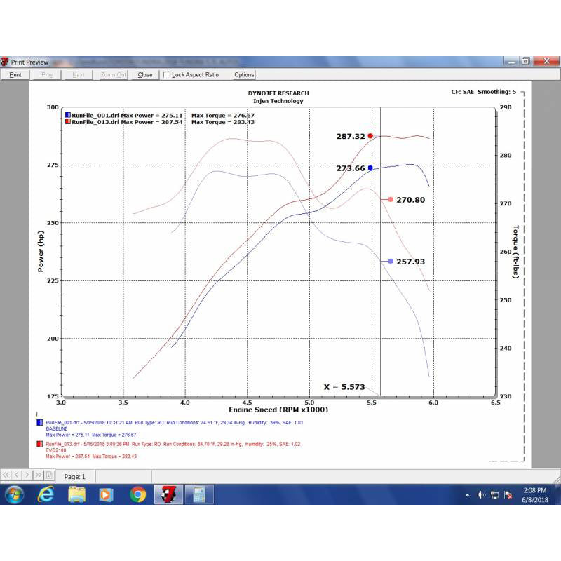 Injen Evolution Cold Air Intake System for Toyota Tundra (Dry Air Filter) - Toyota Tundra (2007-2021)