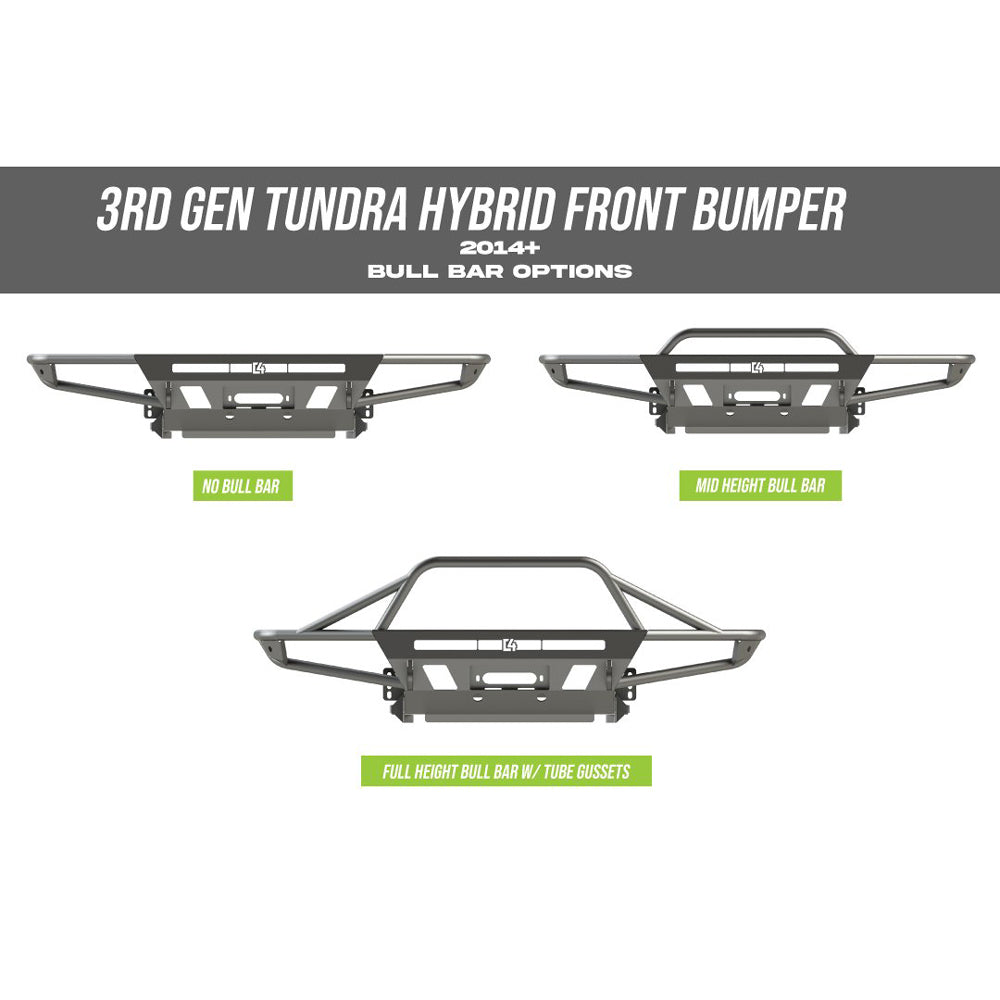 C4 Fabrication - Hybrid Front Bumper - Toyota Tundra (2014-2021)