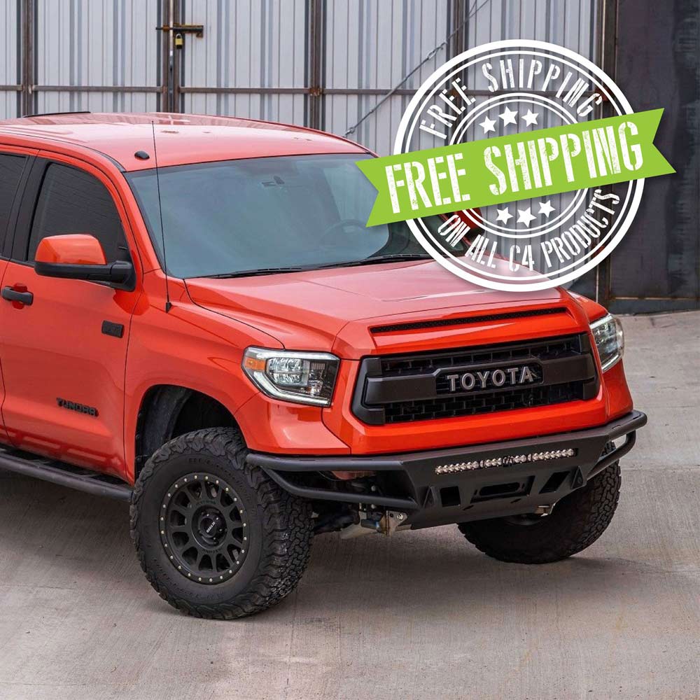 C4 Fabrication - Hybrid Front Bumper - Toyota Tundra (2014-2021)