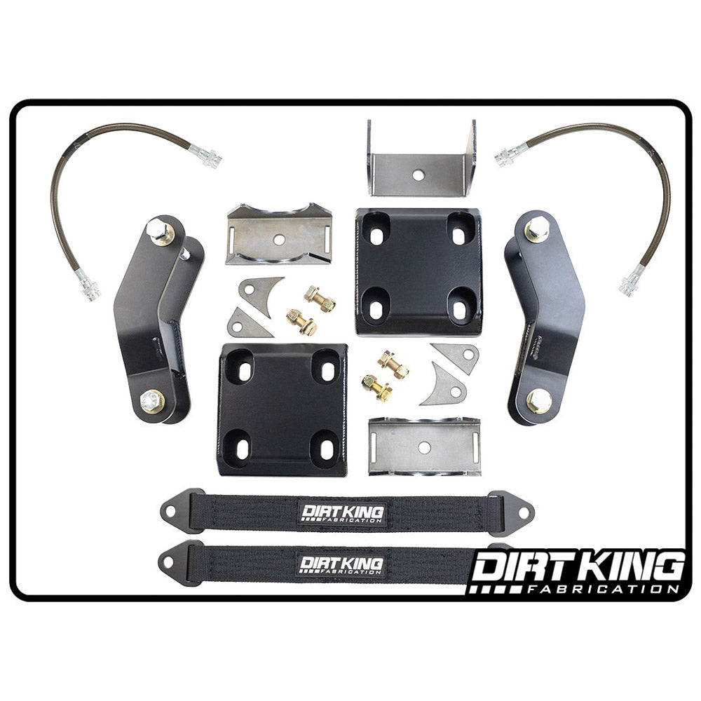 Dirt King Fabrication - Long Travel Spring Under Kit - Toyota Tundra (2007-Current)