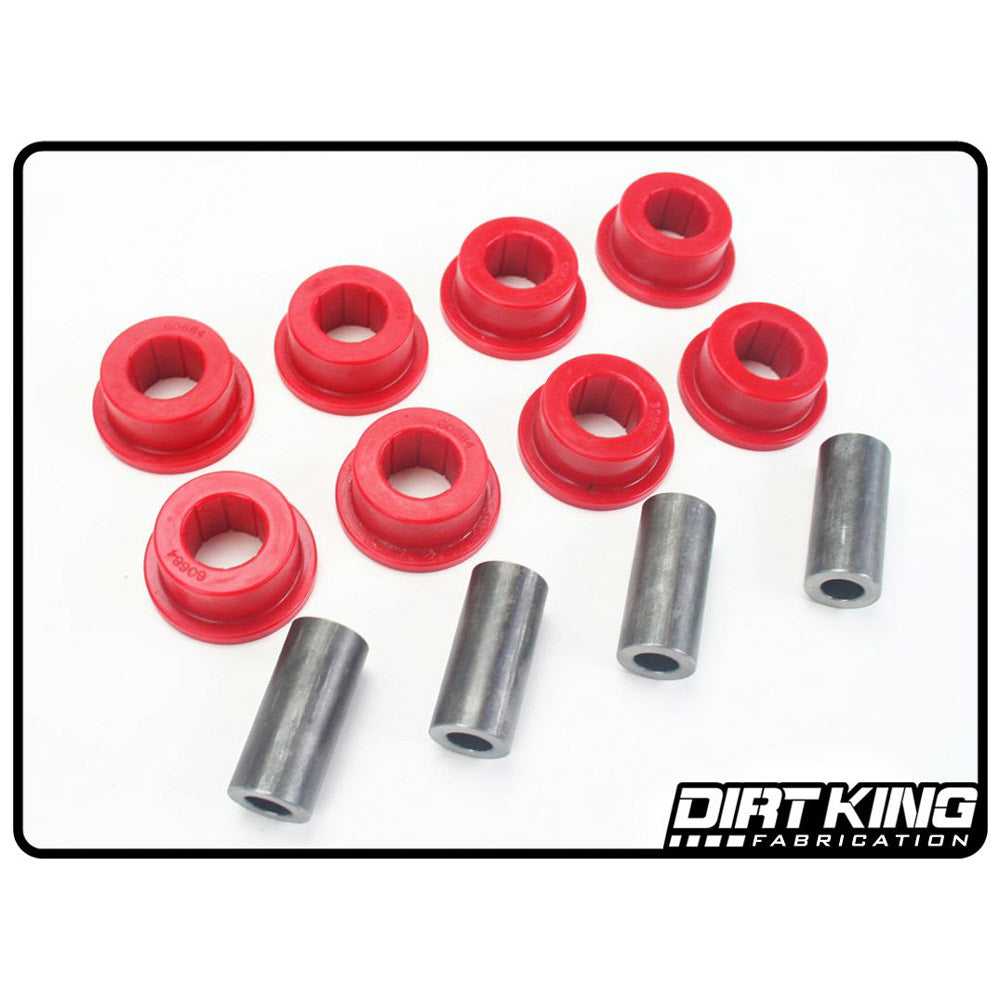 Dirt King Fabrication - Upper Arm Bushing Rebuild Kit - Toyota 4Runner (2003-2023), FJ Cruiser (2007-2014), Tacoma (2005-2023), Tundra (2007-2021), Lexus GX470/GX460 (2003-2023)
