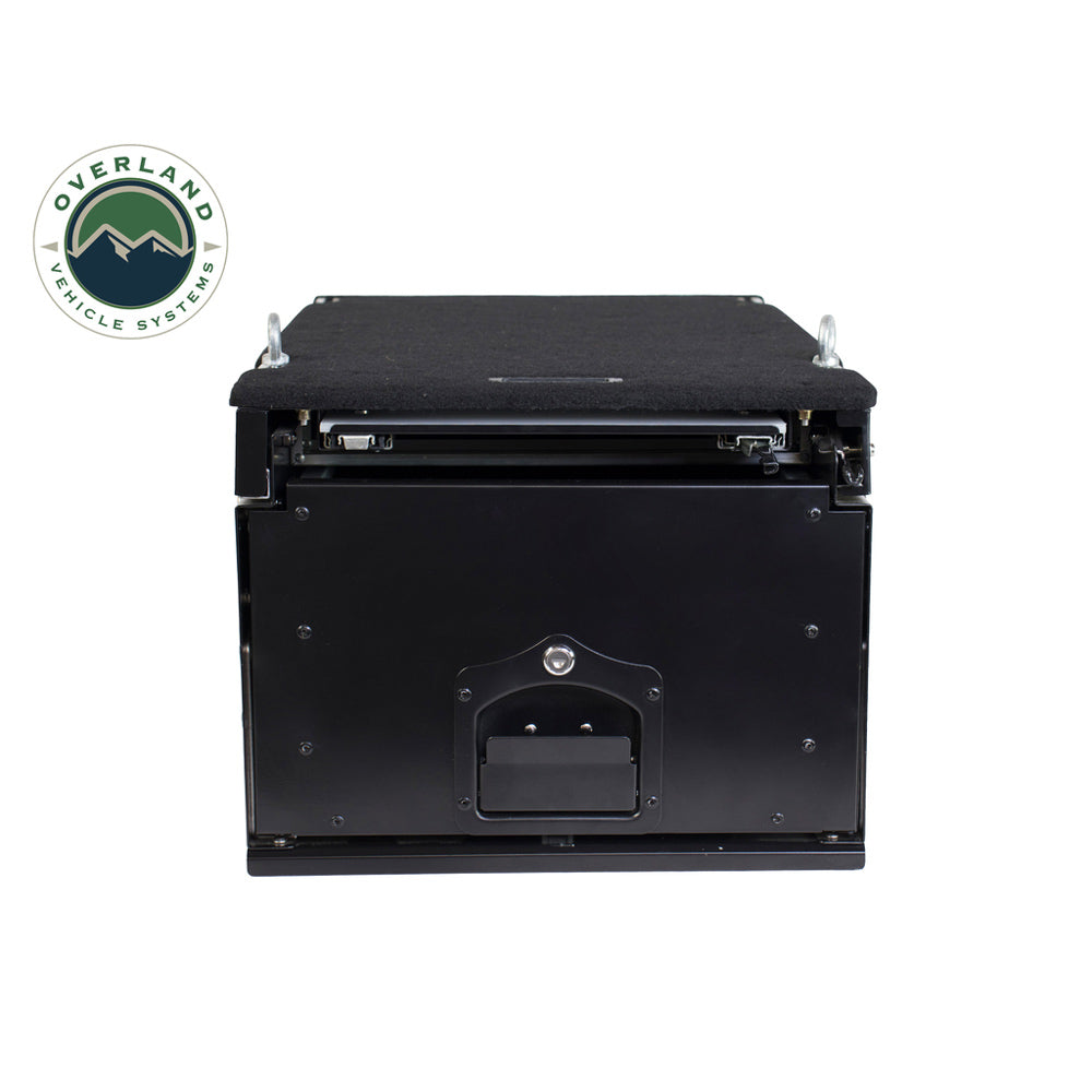 Overland Vehicle Systems - D.B.S. - Dark Grey 95 Qt. Dry Box with Drain &  Bottle Opener