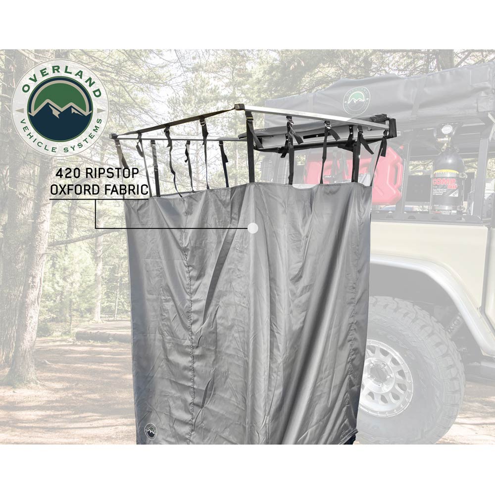 Overland Vehicle Systems - HD Nomadic Car-Side Shower Room